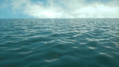 Ocean Waters. 4k Animated Background Video stock 154139501
