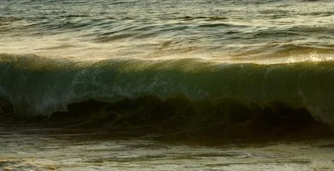 Ocean wave about to break Stock-Fotos