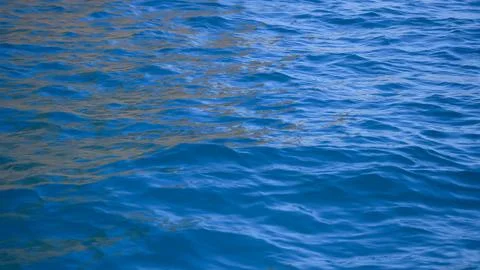 Ocean wave blue with white, background Stock Photos
