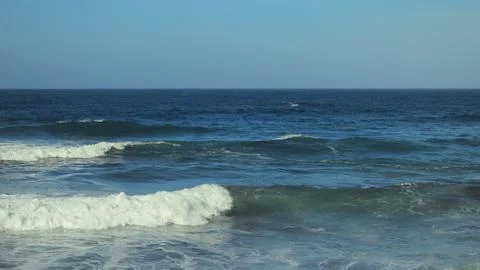 Ocean wave close-up, texture Stock Photos