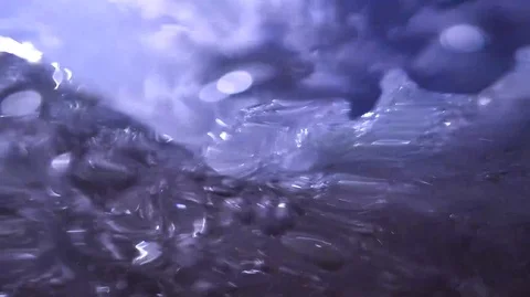 Ocean wave covers the camera Stock Footage 116666800