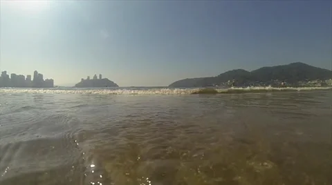 On the ocean wave Vídeo Stock 35681580