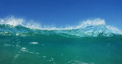 Ocean Wave Stock Footage 64738664