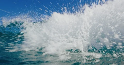 Ocean Wave Stock Footage 87936376