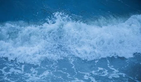 Ocean wave formation Stock Photos
