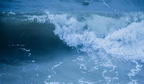 Ocean wave formation Stock Photos