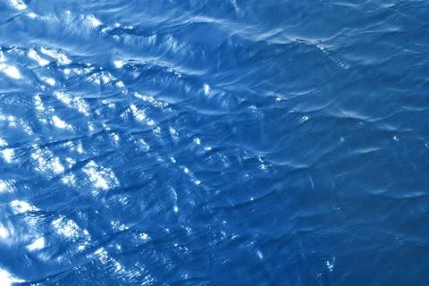 Ocean wave high angle view blue water background Stock Photos