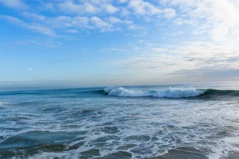 Ocean Wave Horizon Stock Photos