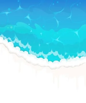 Ocean wave Stock Illustration