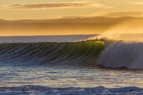 Ocean wave landscape Stock Photos