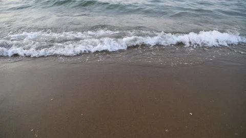 Ocean Wave On Sandy Beach, Phuket beach THAILAND Stock-Footage 147070703