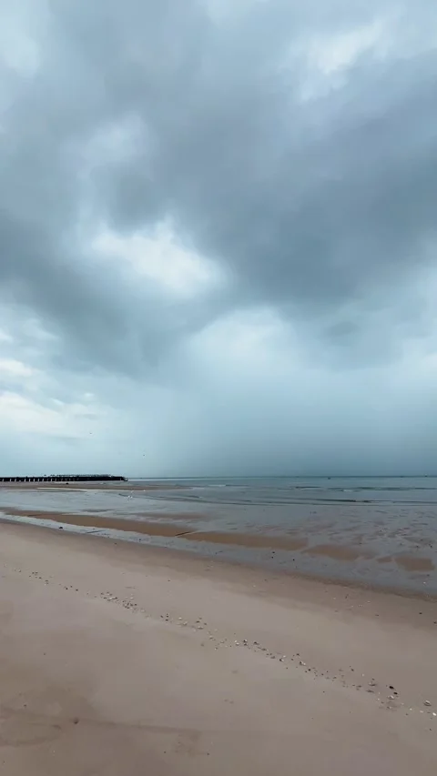 Ocean wave on sandy beach. The tropical Summer Видео 341176682
