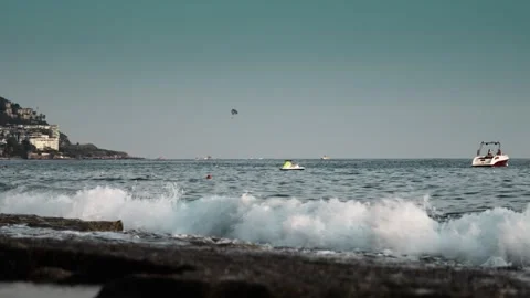 Ocean Wave Sequence Stock Footage 339706093