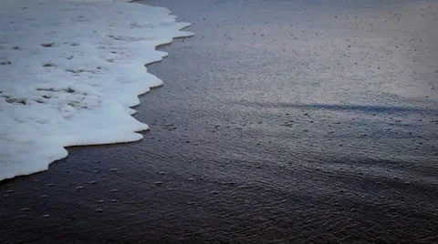 Ocean Wave Side View Stock-Footage 25425767