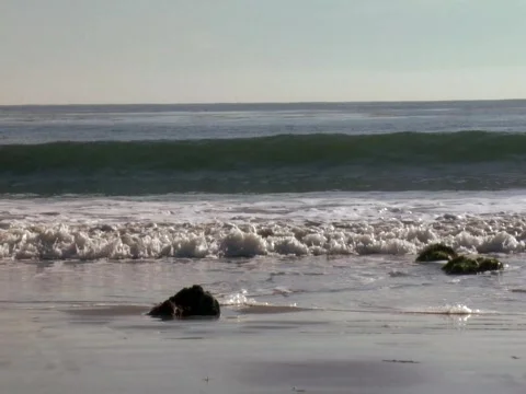 Ocean Wave - Slow Motion Stock Footage 305040