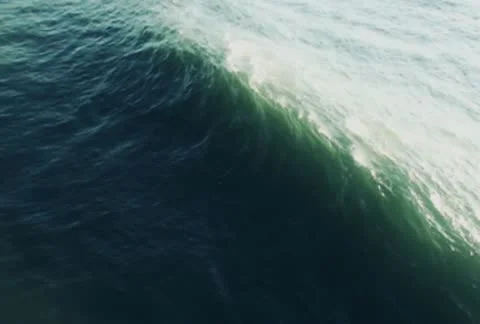 Ocean wave (super slow motion) Stock Footage