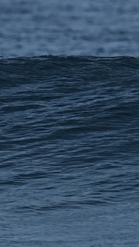 Ocean wave under blue sky.Vertical video Stock Footage 315367809