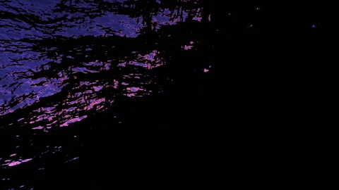 Ocean wave under water. place for text. seamless loop. Blue and blue wave in the Video stock 86662300