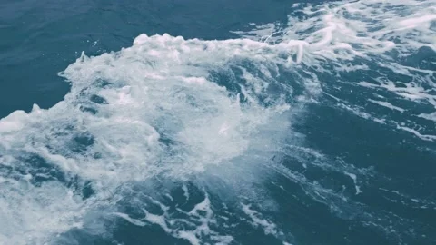 Ocean wave View Of Rippled Water Close up background the sea Stock Footage 153196082