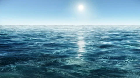 Ocean wave water 3D 1080p Vídeos de archivo 34689668