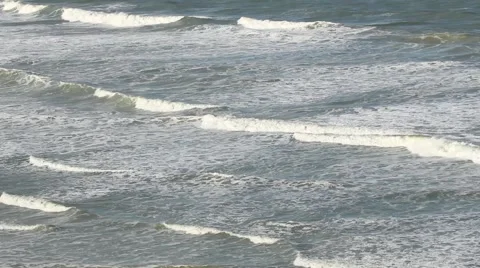 Ocean Waves - 1080P - 24P Stock Footage