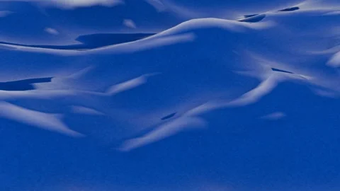 Ocean Waves 4K VJ Loop - Serene Music Background Animation Blue Stock Footage 298907637