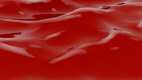 Ocean Waves 4K VJ Loop - Serene Music Background Animation Red Video stock 298907692