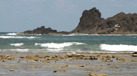 Ocean waves 5 sec Stock Footage 52510616