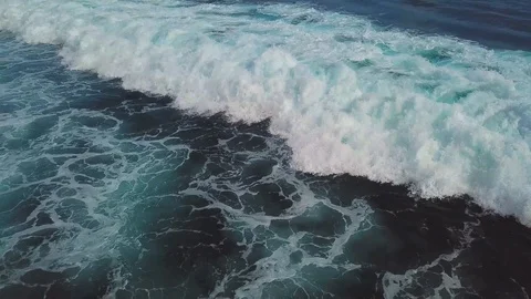 Ocean waves. Aerial drone 4k footage. Stock Footage 100712185