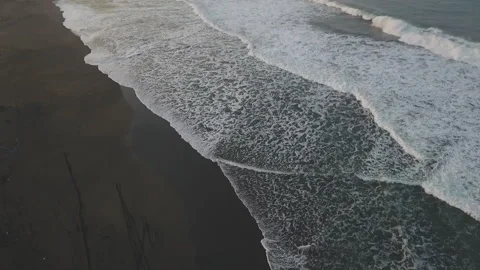 Ocean Waves aerial video Stock Footage 270230884