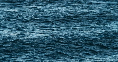 Ocean Waves After Sunset 4K Slow Motion 120fps Stock Footage 107534034