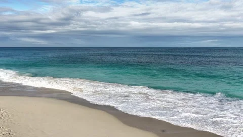 Ocean Waves At Alkimos, Perth, WA Australia Видео 347149159