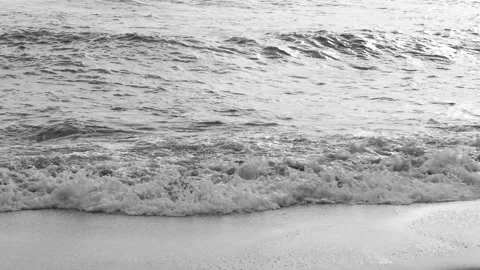 Ocean waves and beach Stock Footage 145930526