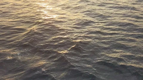 Ocean waves and clouds in the sky Stock Footage 292561891