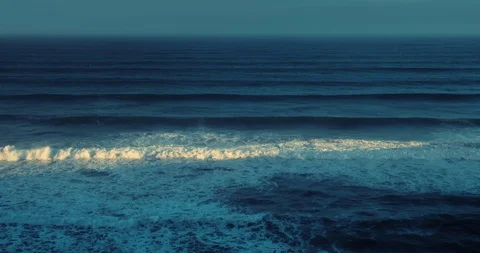 Ocean waves and first light of morning, Australia Video stock 126171091