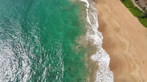 Ocean Waves and Rip Currents Stock Footage 254997573