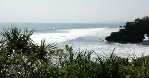 Ocean Waves Bali 4k Stock Footage 44373727