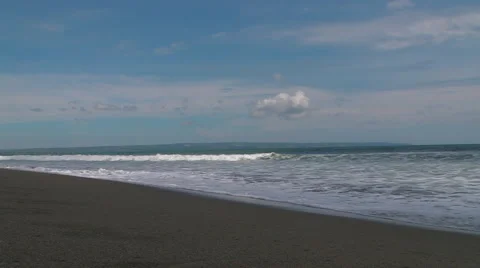 Ocean Waves in Bali Stock-Footage 5087222