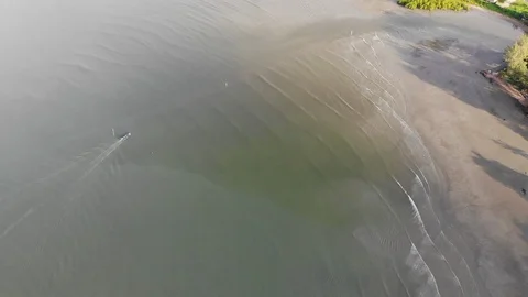 Ocean waves on the beach Stock Footage 107450403