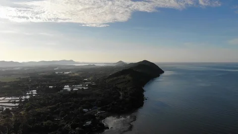 Ocean waves on the beach Stock Footage 107450418
