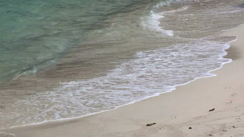 Ocean Waves to the Beach  Koh Samui Stock Footage 327892014