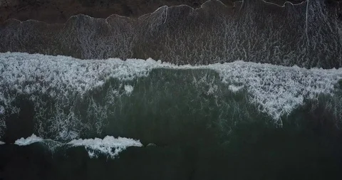 Ocean Waves of Blacks Beach La Jolla California 4K Stock Footage 111557098