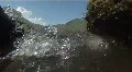 Ocean Waves Break & Slash Against Rocks On The Beach HD Footage