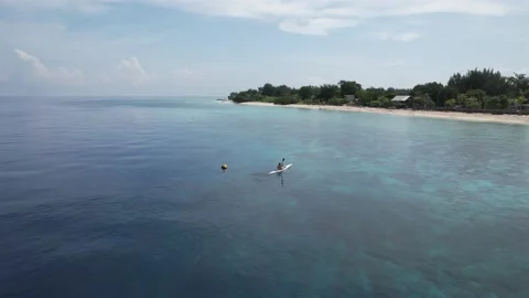 Ocean waves on caribbean Video stock 176940947