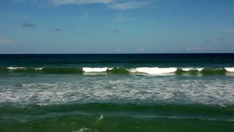 Ocean waves close up Vídeo Stock 250175618