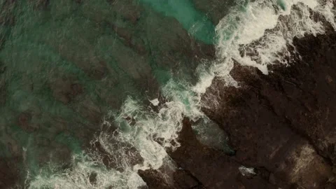 Ocean Waves Crashing #1 Stock Footage 224440408