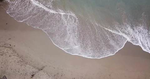 Ocean waves. Drone footage. Stock Footage 92917715