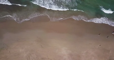 Ocean waves. Drone footage. Stock Footage 92983324