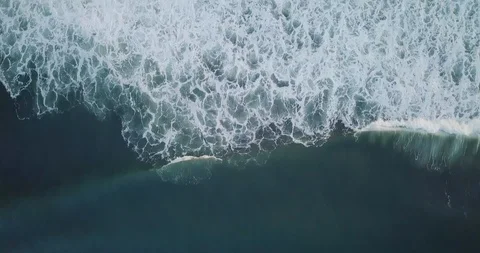 Ocean waves. Drone footage. Stock Footage 92993958
