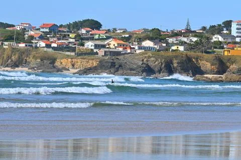 Ocean waves at Esmelle Beach Фото